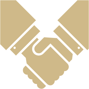 icône main dans la main